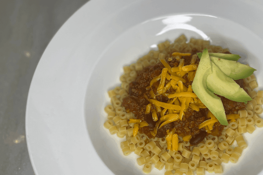 Chili with ground beef