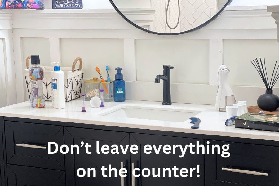 bathroom cleaning tips