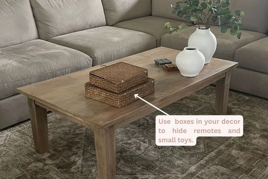 Decorating a coffee table decorating a square coffee table