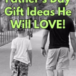 Father and Son walking in Washington DC