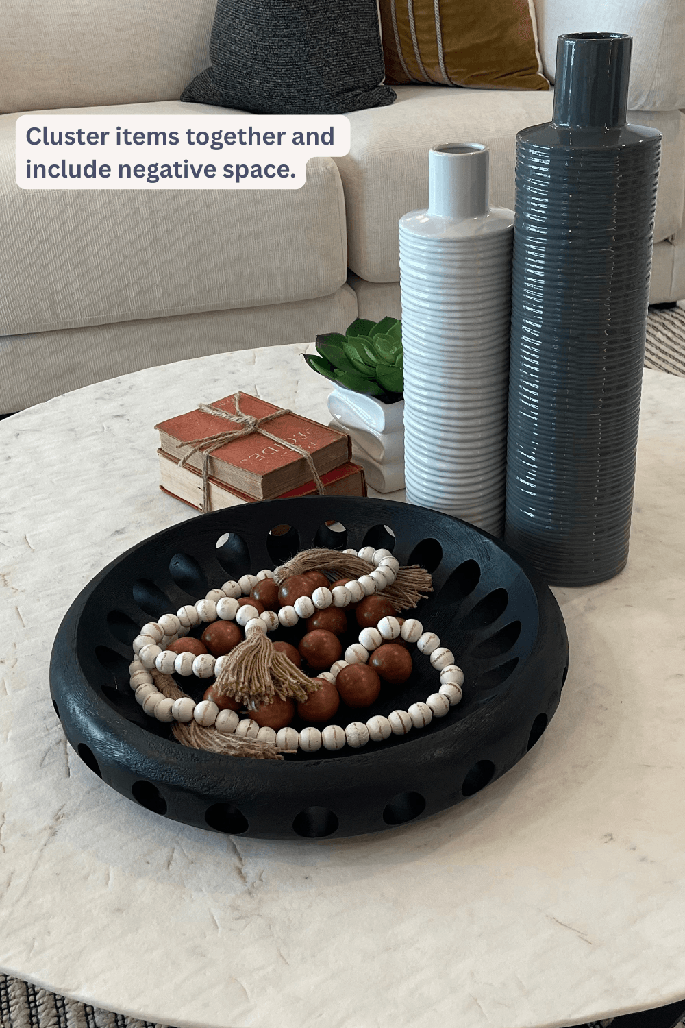 Decorating a coffee table decorating a round coffee table