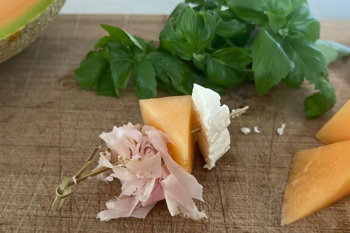Easy Toothpick appetizers melon toothpick appetizer