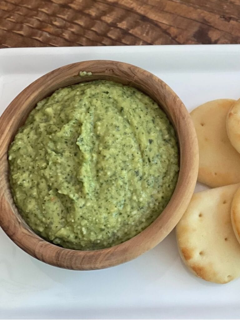 Hummus pesto recipe