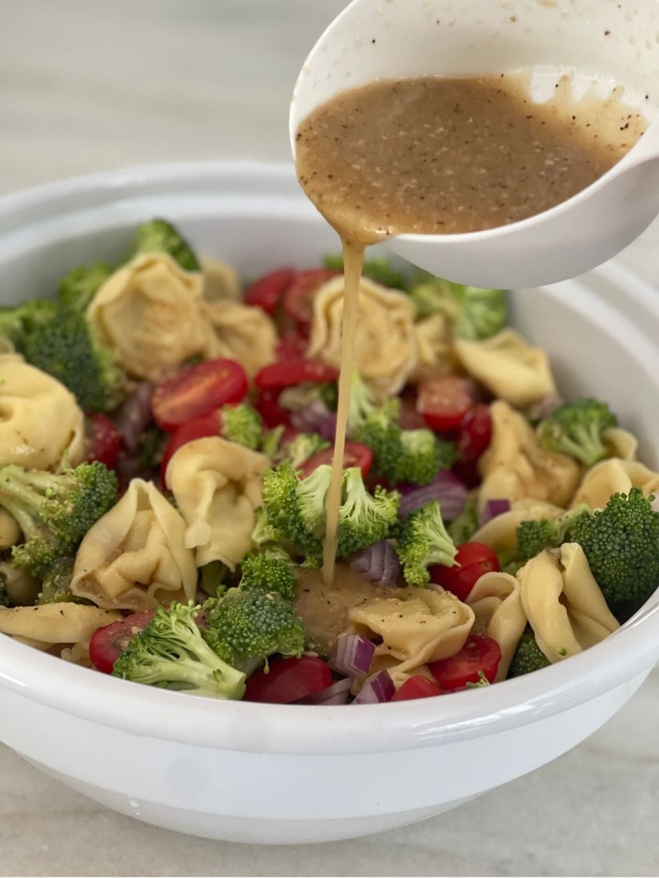 Easy Tortellini Salad Recipe Easy pasta salad for bbq