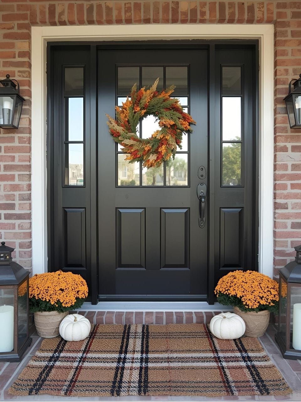 simple fall porch decor How to decorate a front porch for fall