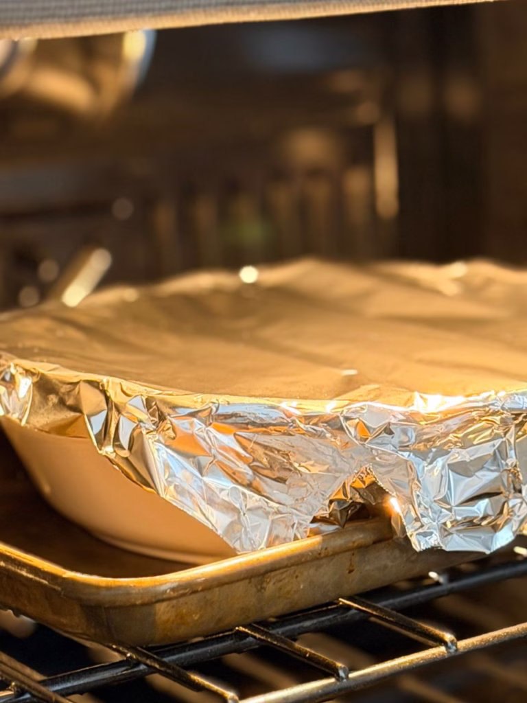 Oven baked frittata with cottage cheese