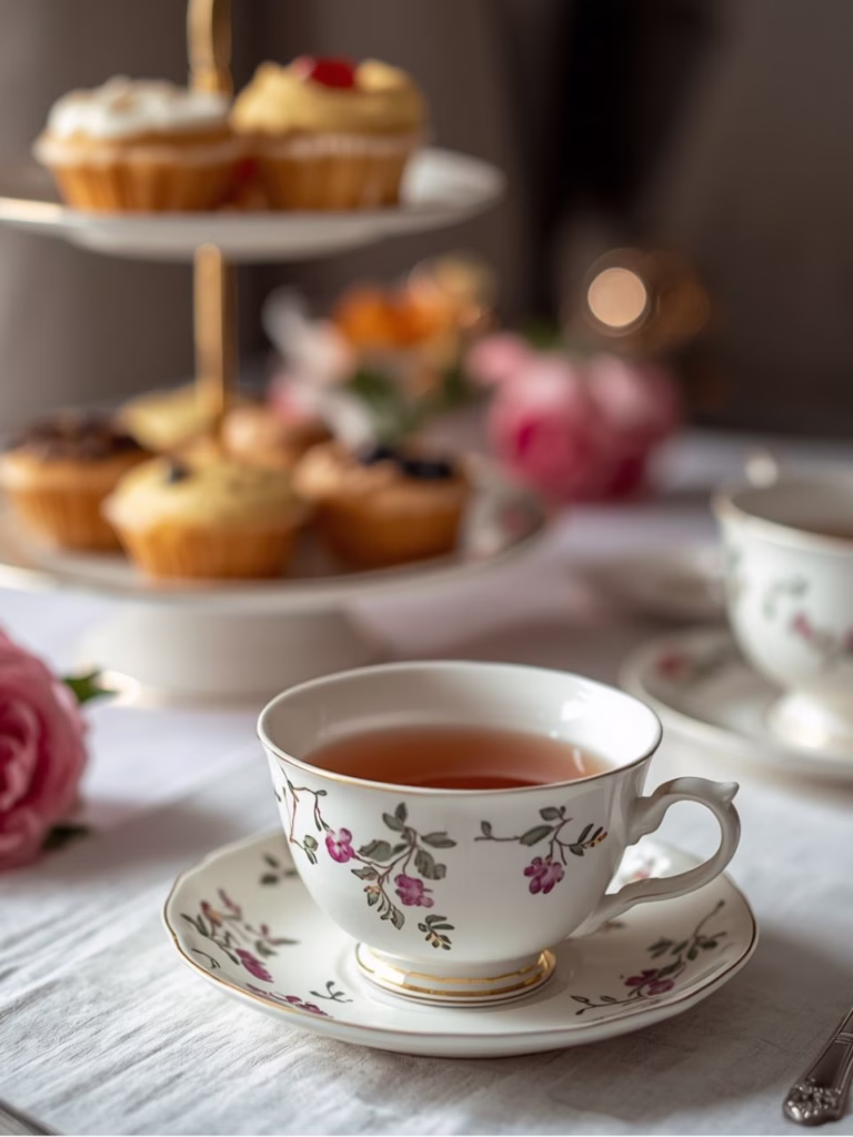 outdoor dinner with candles