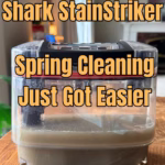 Dirty water from the Shark StainStriker